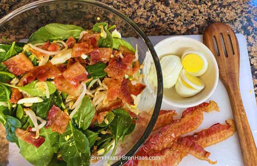 Betty Salad and Dressing Recipe