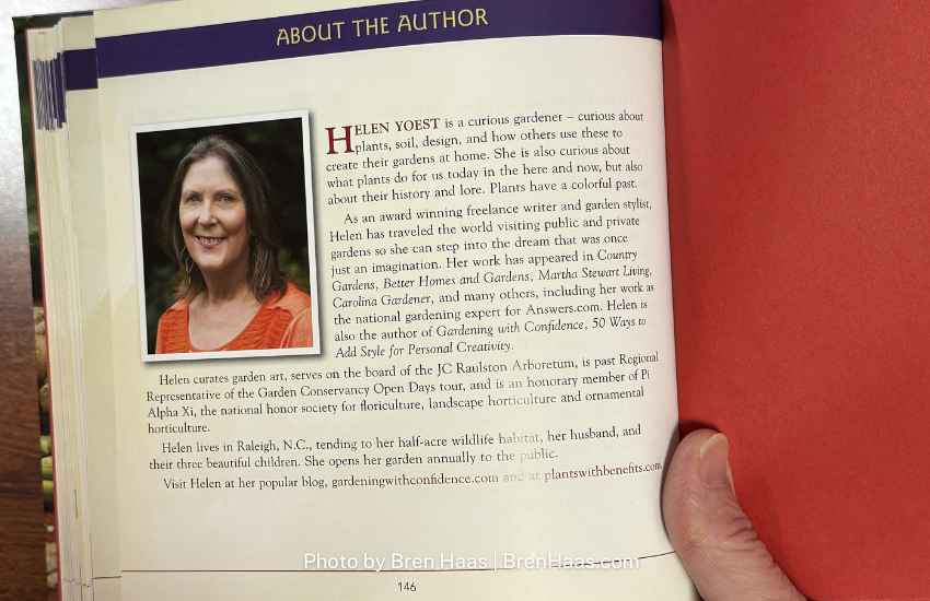 Author Helen Yoest in Plants with Benefits Book