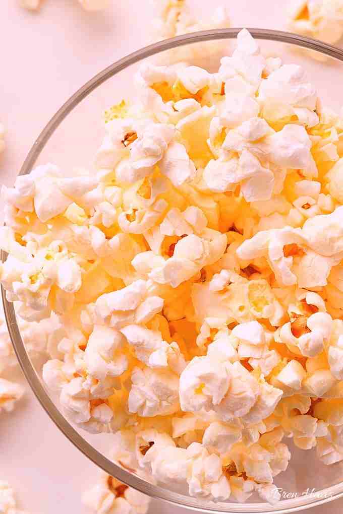 Big Bowl of Fresh Popcorn
