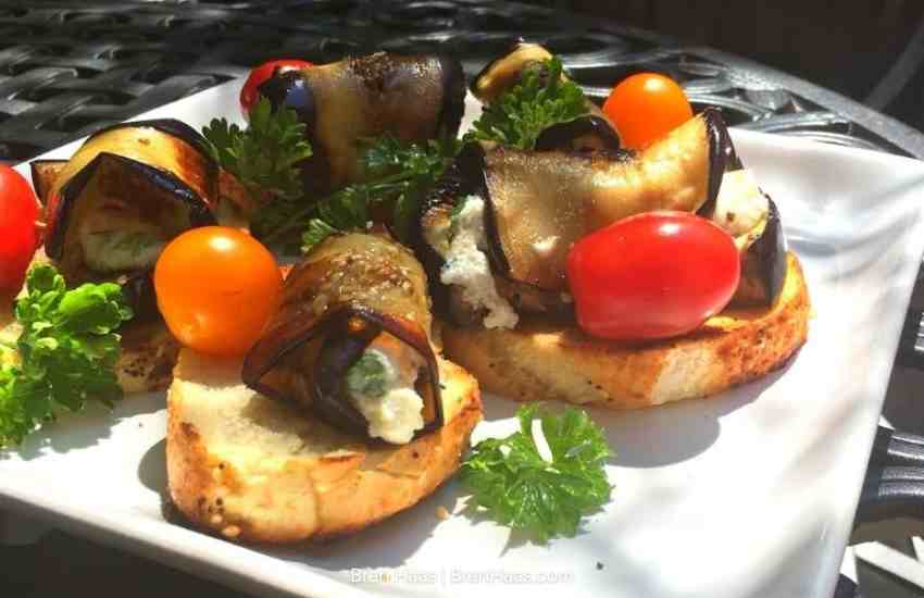 Eggplant Roll Meal Recipe