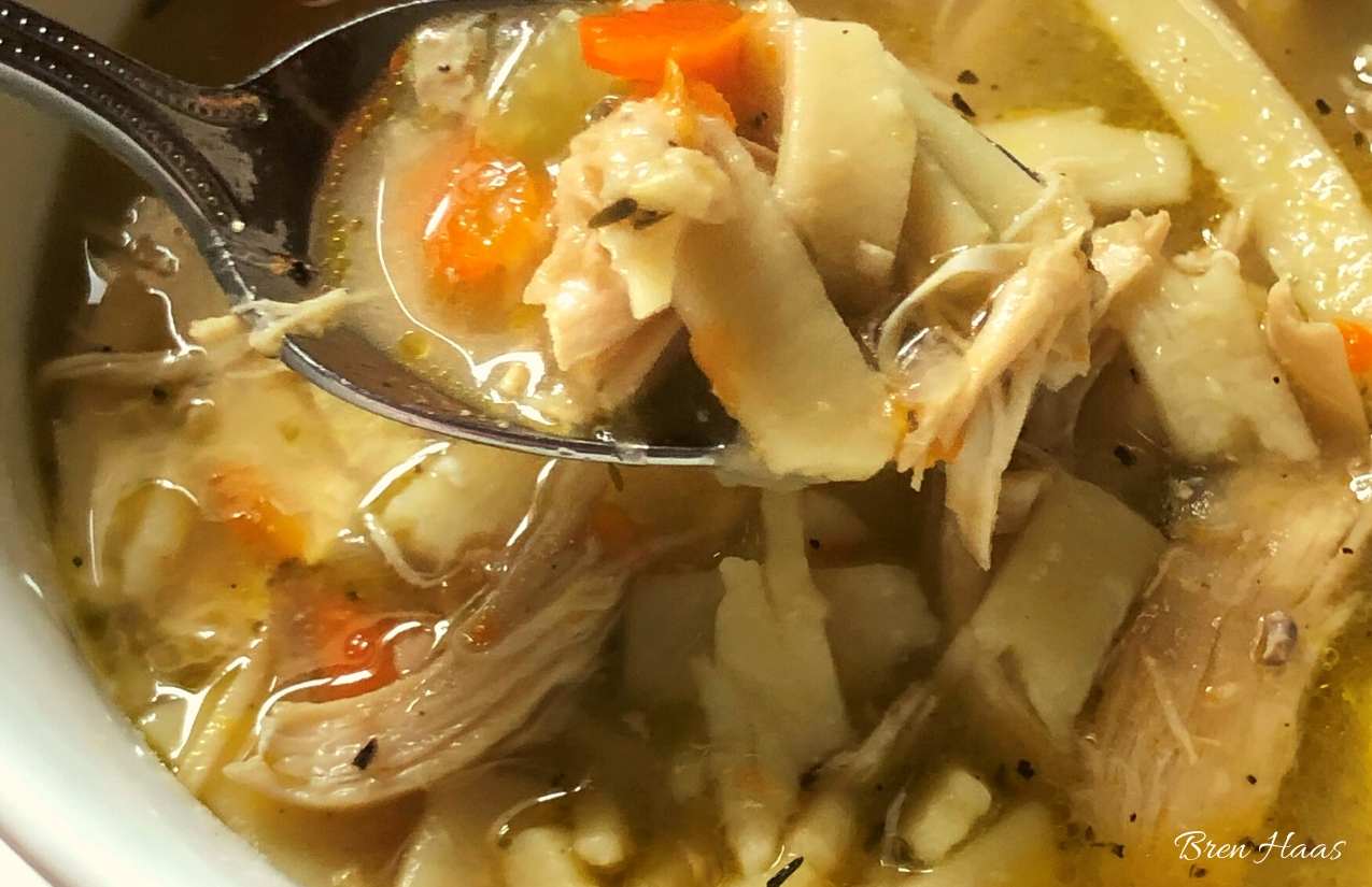 Brens' Chicken, Veggie and Noodle Soup Recipe
