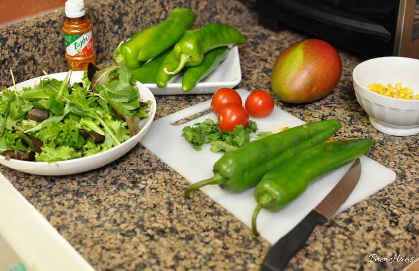 Vegetable Ingredients for Recipe