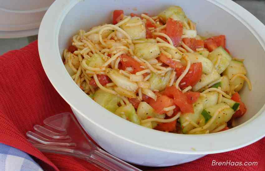 Summer Favorite | Aunt Mary's Pasta Salad Recipe