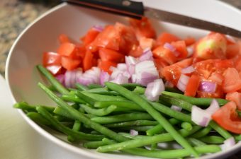Summer Fresh Herbs and Vegetable Rotini Salad Recipe