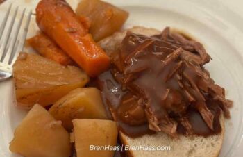 Slow Cook Roast Beef Dinner
