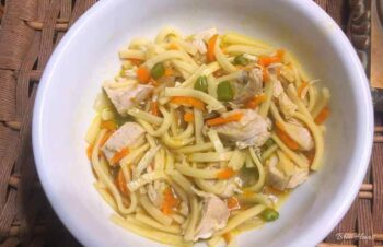 Chicken Noodle Soup with Egg Noodles