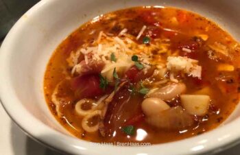 Italian Vegetable Cannellini Bean Soup Recipe