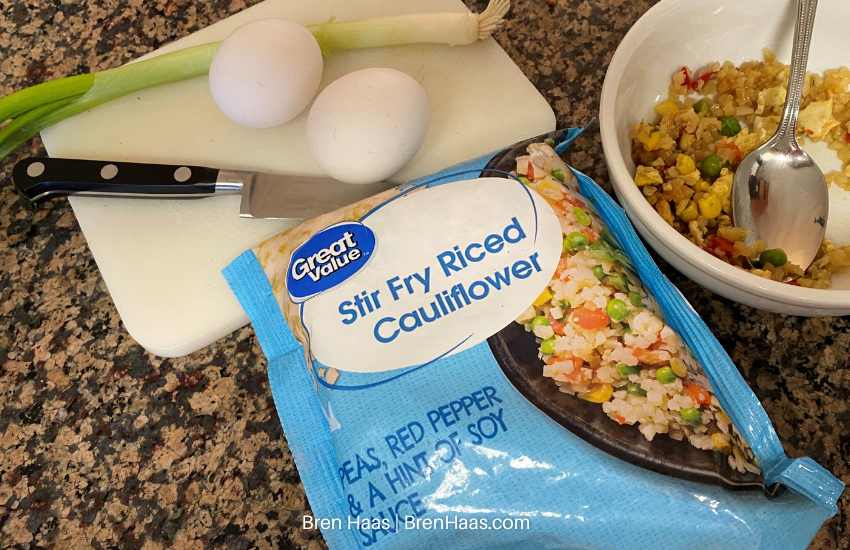 Riced Cauliflower Stir Fry Recipe Ingredients