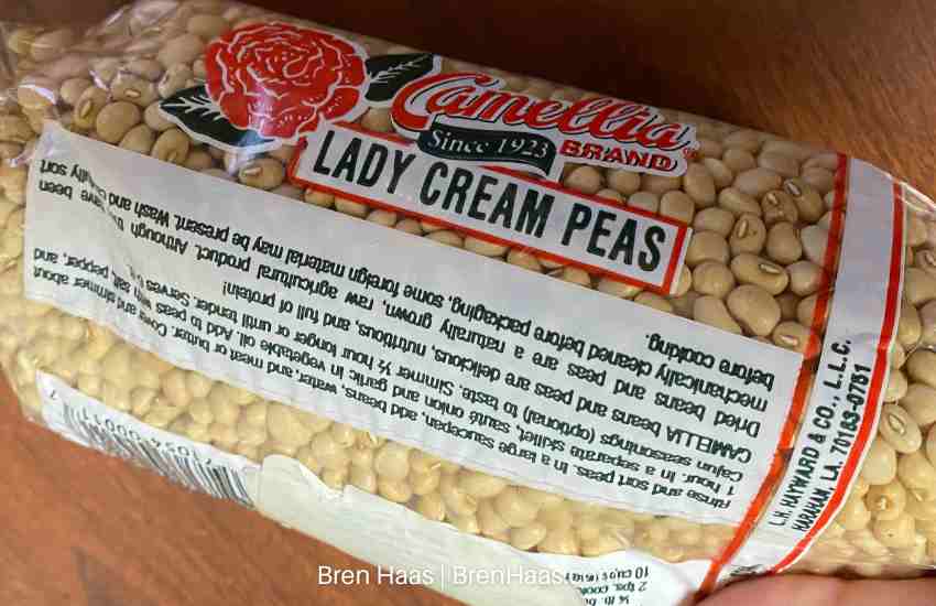 Lady Cream Peas Beans / Bag