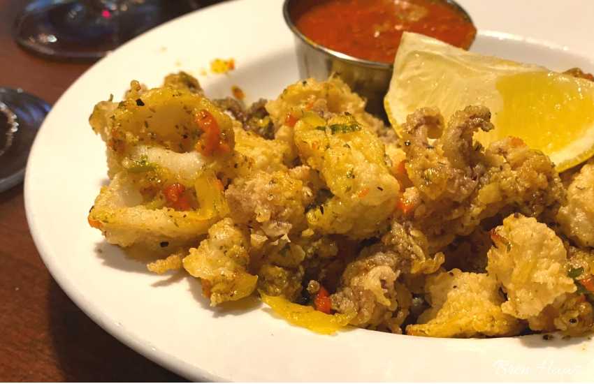 Calamari with PeppAde With Peppers