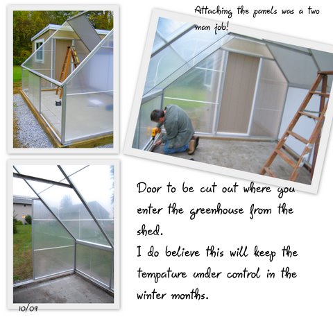 construction of the Greenhouse