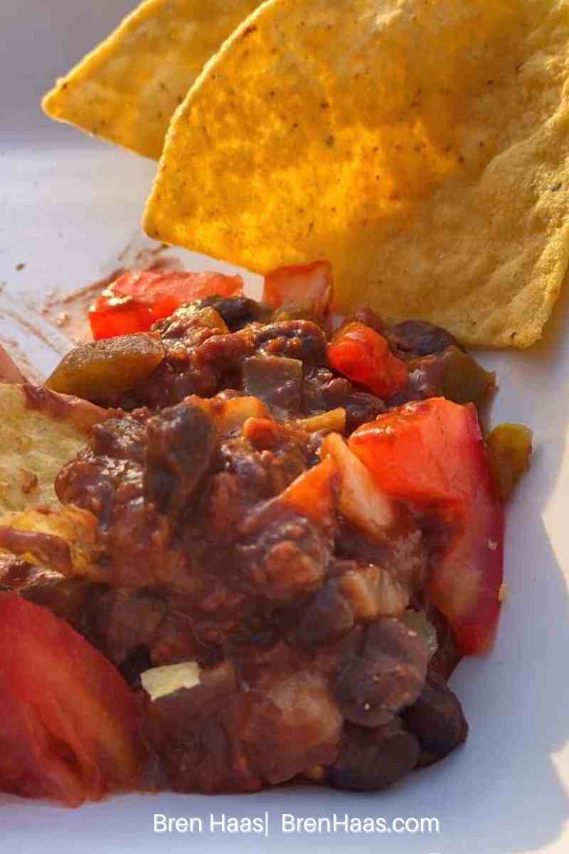 Black Bean Bandit Dip as Appetizer