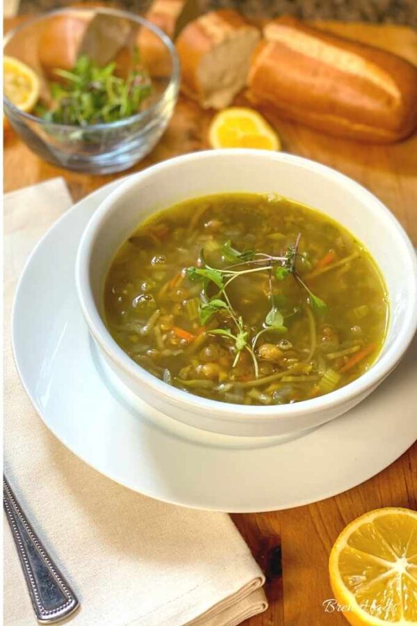 Easy to Make Green Lentil Soup in a Pressure Cooker Recipe Creative Living with Bren Haas