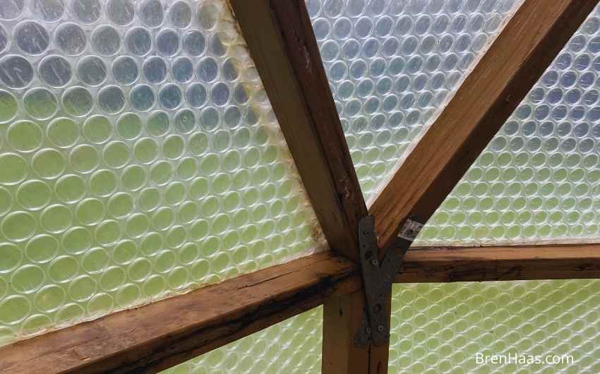 Dome Greenhouse Plastic Update