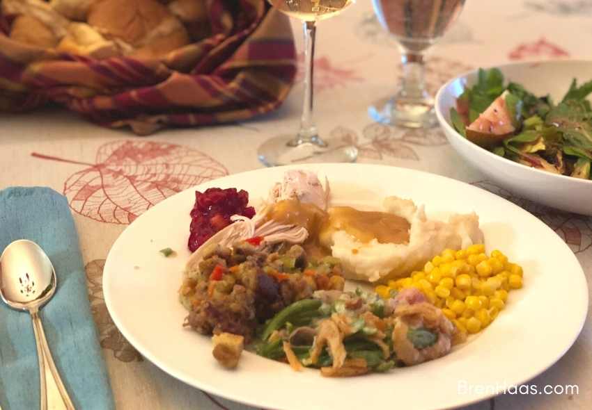 Thanksgiving Dinner Plate