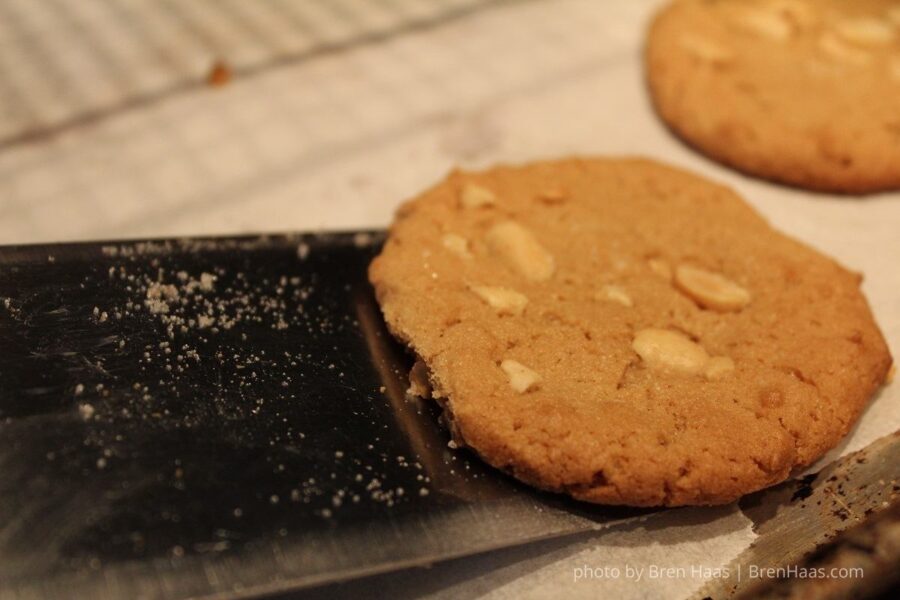 perfect Cookie | Peanut Butter Cookie on Baking Rack
