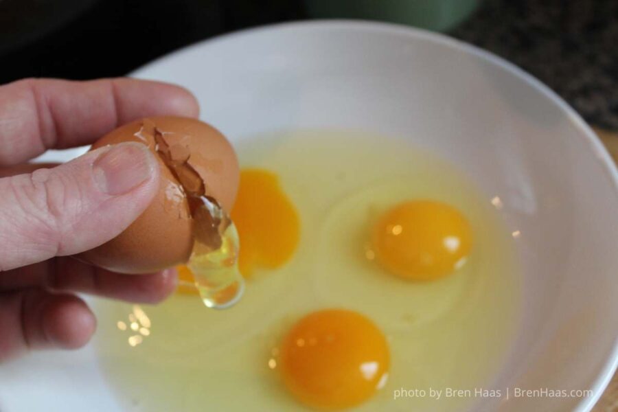 Egg Shell is Thick on Fresh Eggs
