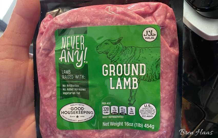 Ground Lamb From Aldi
