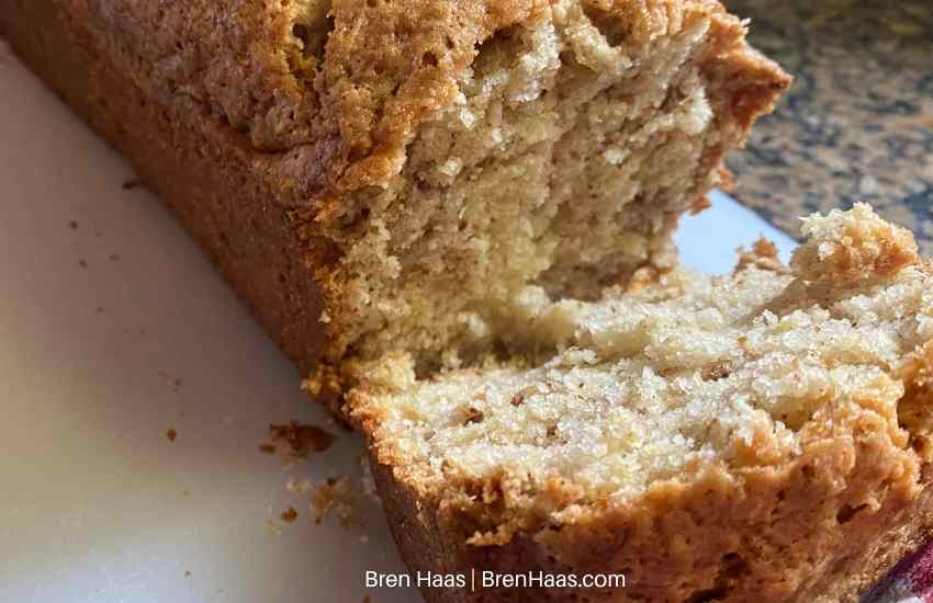 Slice of Zucchini Bread