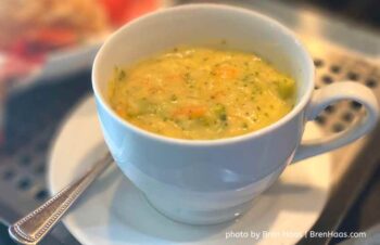 Broccoli Cauliflower Cheddar Cheese Soup Recipe