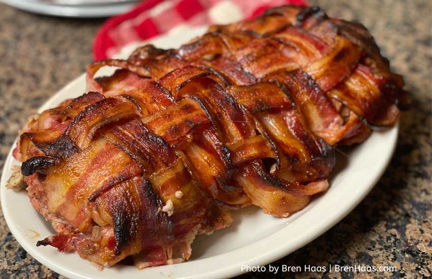 Bacon Weave Meatloaf Recipe