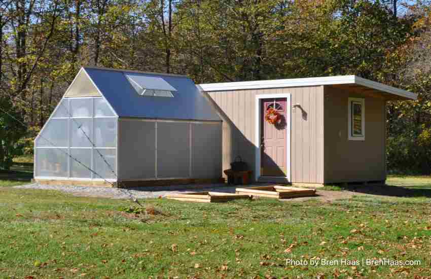 Autumn with Greenhouse