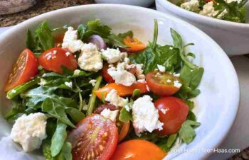 Arugula Spinach Salad Recipe
