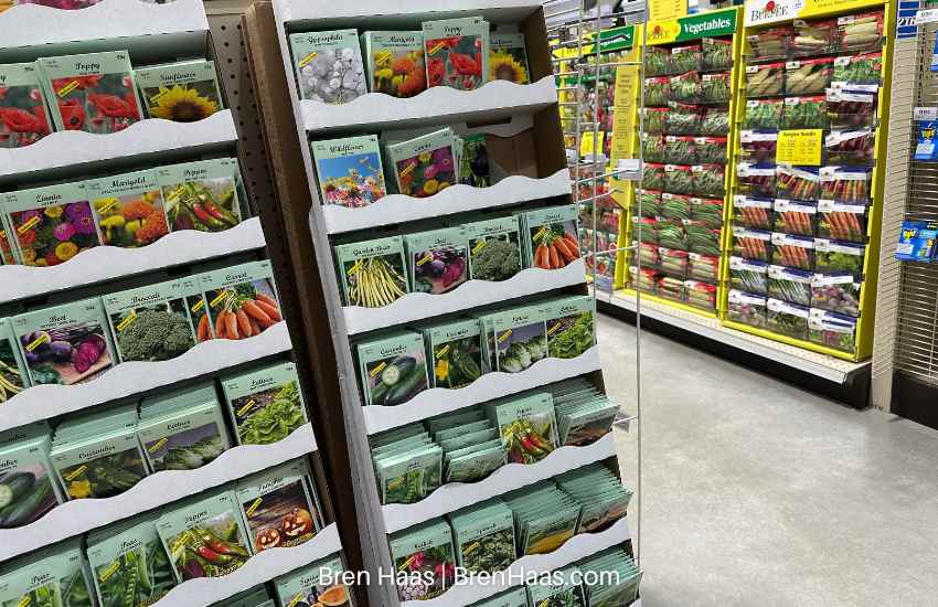 Green Valley Seed Rack at Menards