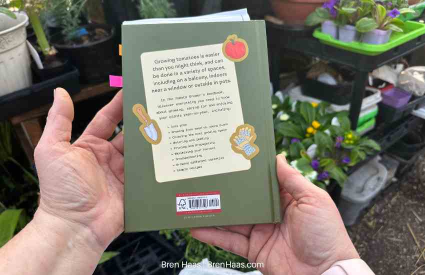 back of the book | The Tomato Grower's Handbook Review
