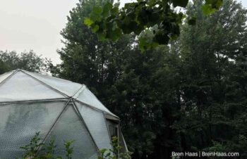 Dome During Smoke Day